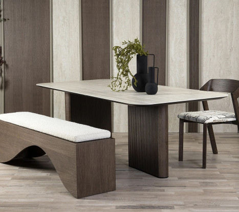 THE SPLIT CERAMIC DINNERTABLE