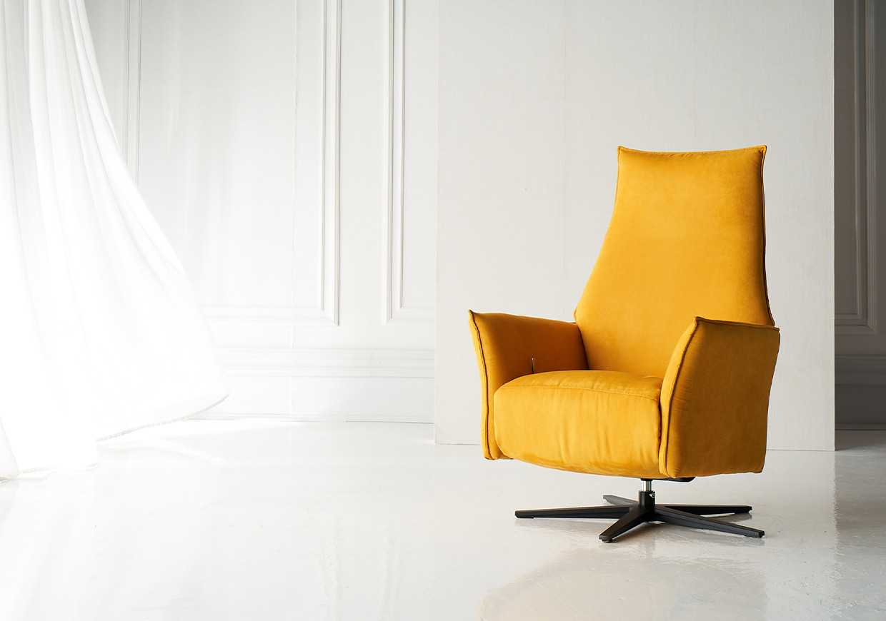 ΠΟΛΥΘΡΟΝΑ YELLOW OMEGA RECLINER