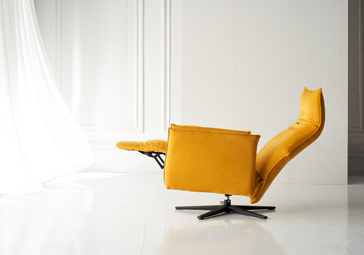 ΠΟΛΥΘΡΟΝΑ YELLOW OMEGA RECLINER