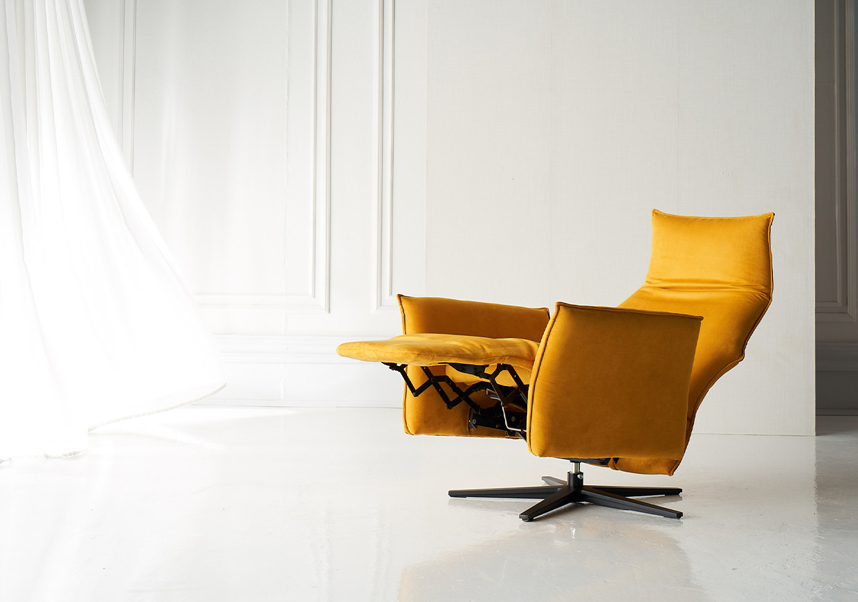 ΠΟΛΥΘΡΟΝΑ YELLOW OMEGA RECLINER