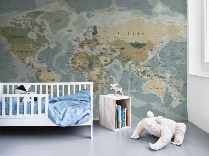 ΤΑΠΕΤΣΑΡΙΕΣ ΤΟΙΧΟΥ WORLDMAP