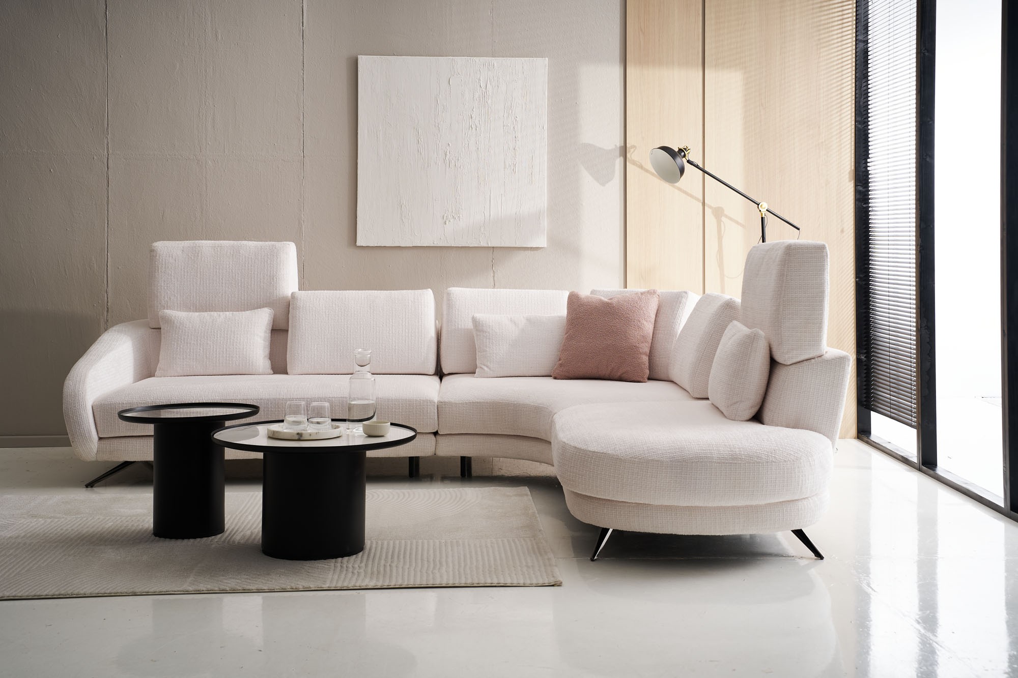 ΓΩΝΙΑΚΟΣ ΚΑΝΑΠΕΣ MINIMAL CORNER