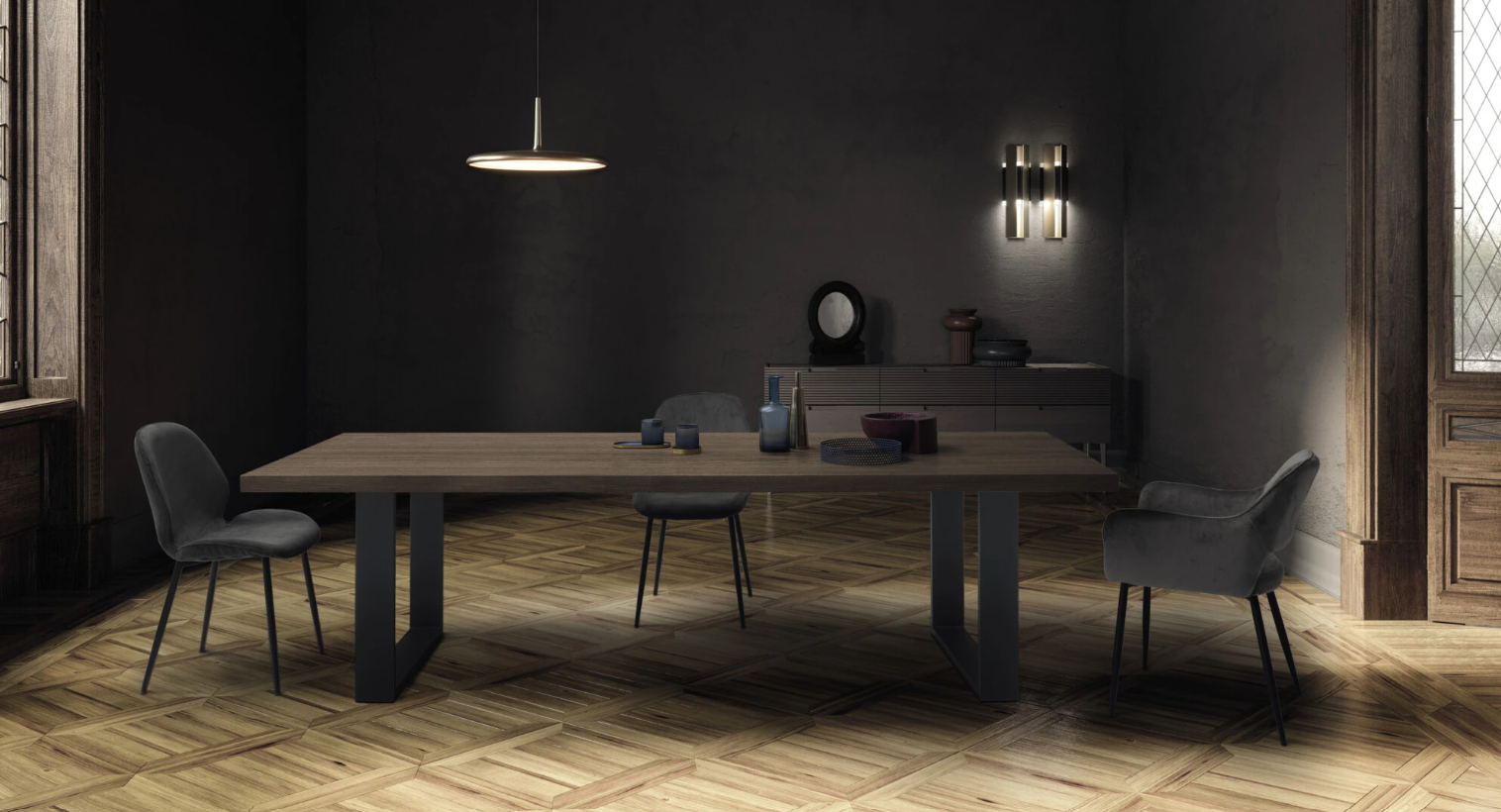 THE TOP M2 SQUARE DINNER TABLE by Devina Nais