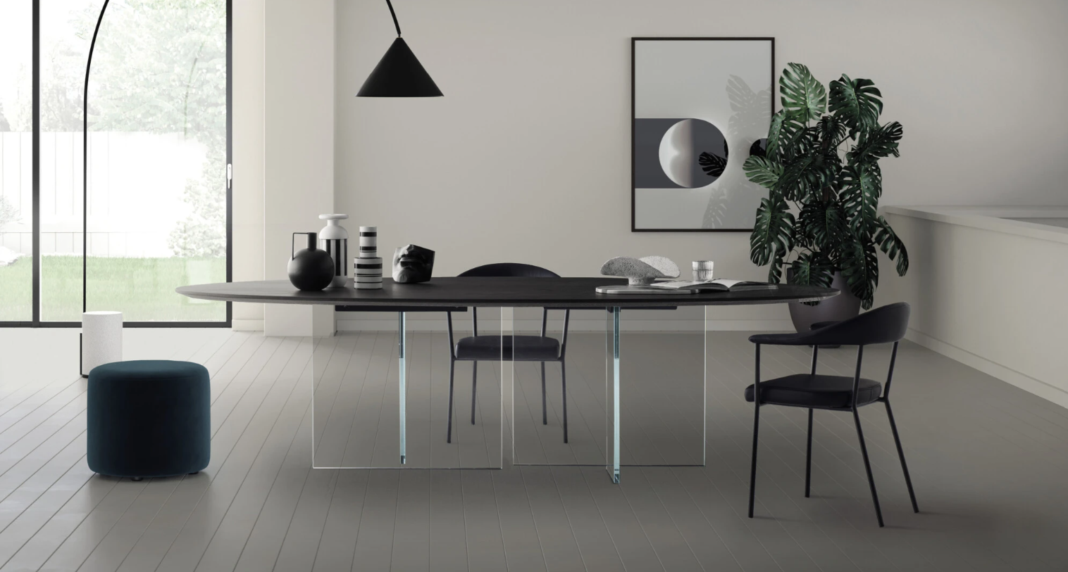 ΤΡΑΠΕΖΑΡΙΑ TOP DAYTONA VETRO - FUSION by Devina Nais